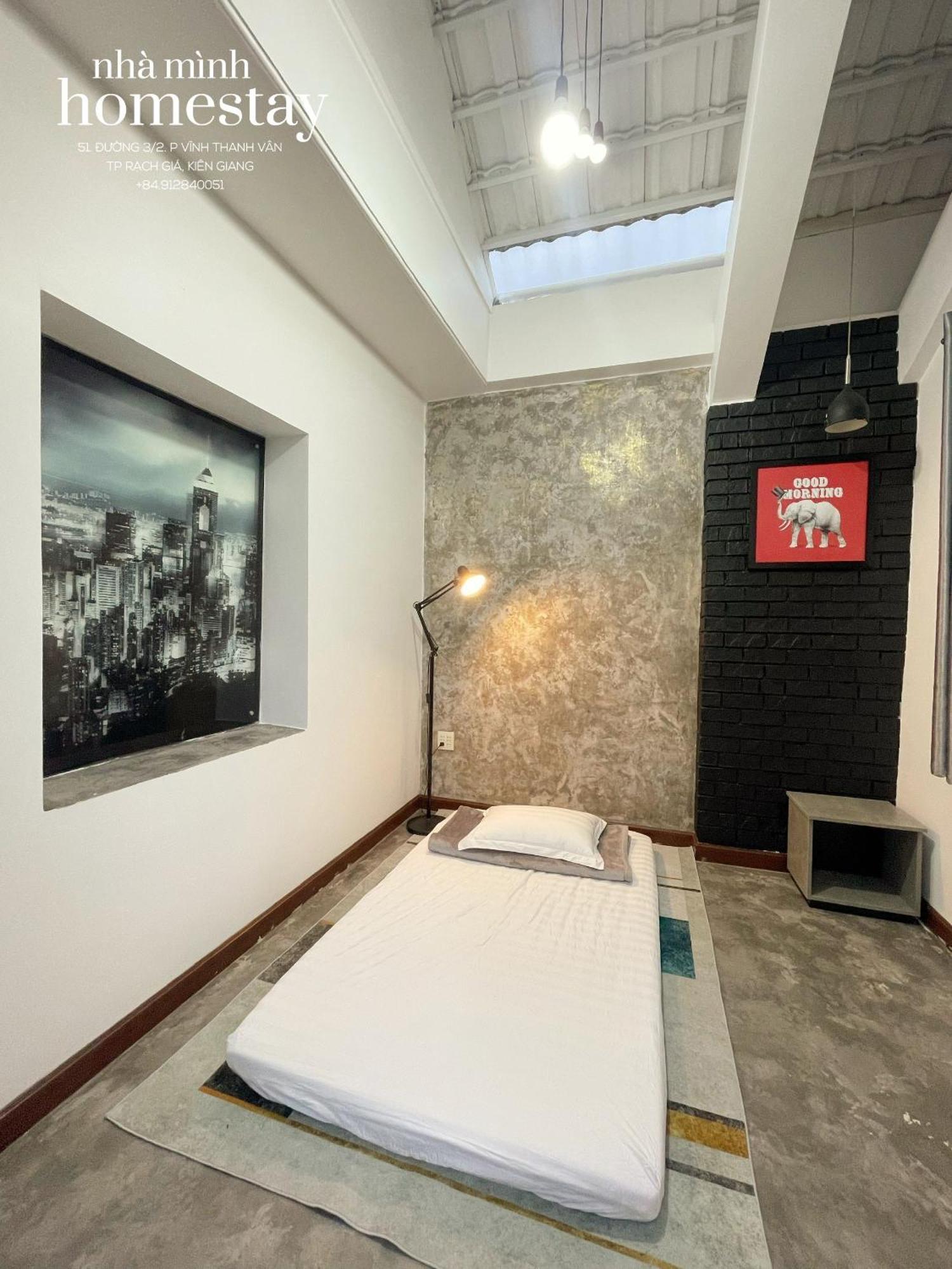Nha Minh Homestay Rạch Giá Exterior foto